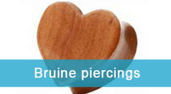 bruine piercings