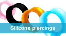 piercings op materiaal siliconepiercings