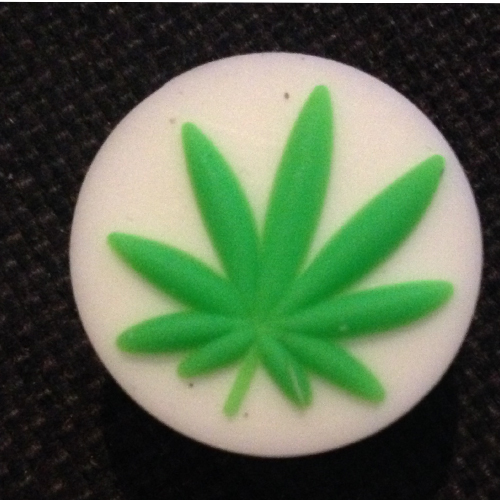 22 mm Double-flared Plug weed blad wit silicone
