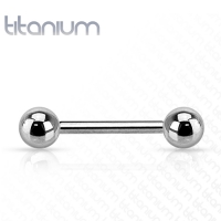 Tepelpiercing titanium 14 mm