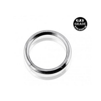 Smiley piercing segment ring 1.6 mm / 8  mm