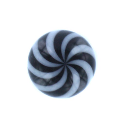 Swirl UV Zwart Ball