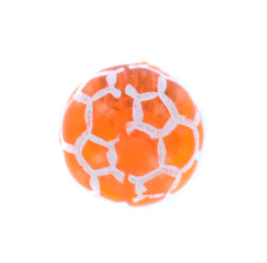Voetbal Acryl Oranje Ball