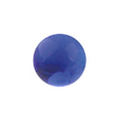 UV Acryl Blauw Mini Opschroefbal