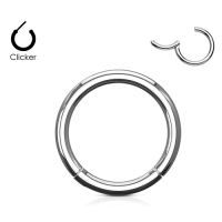 Piercing ring high quality 1.6 x 10 mm