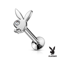 Piercing playboy bunny met gemmed eye